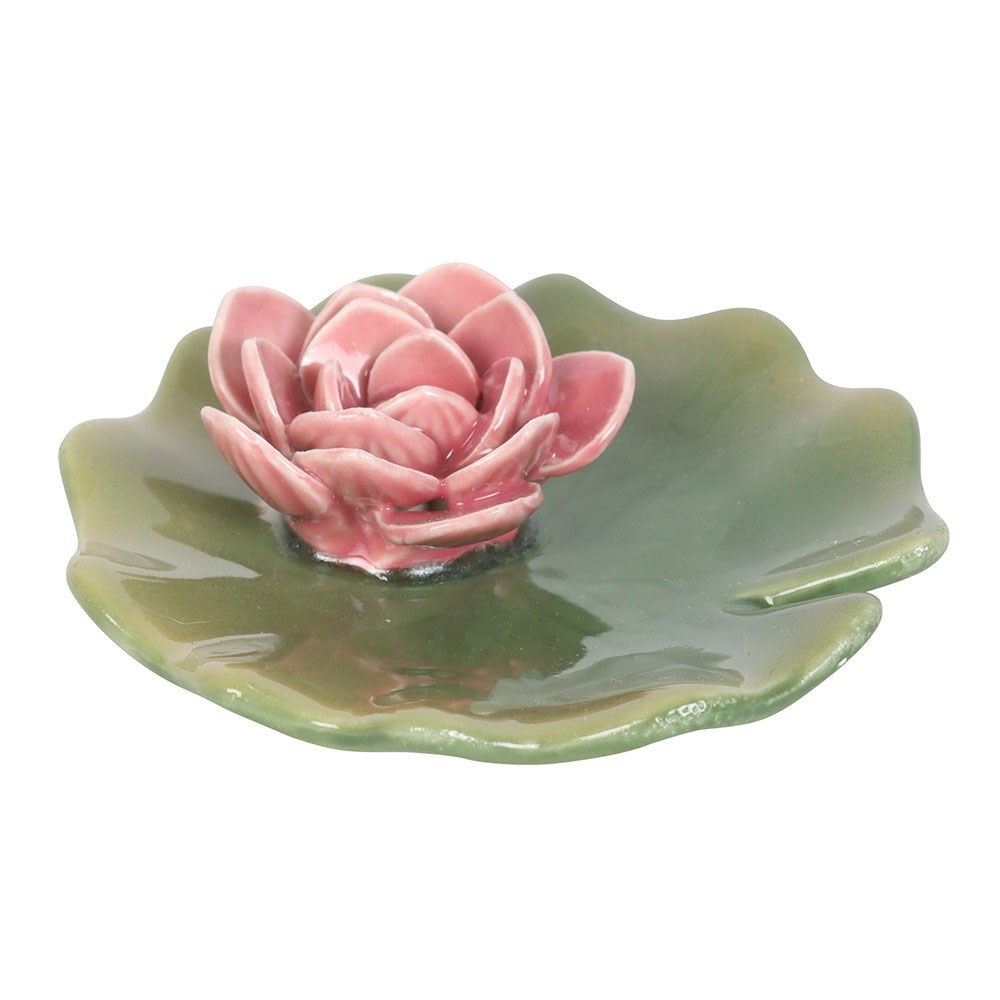 Something Different - Lily Pad and Incense Stick Holder Decoratie schaaltje - Multicolours